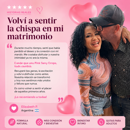 Vigorizante Femenino - Pink Sexy Drops 30 ML