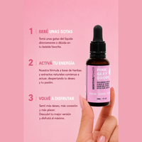 Vigorizante Femenino - Pink Sexy Drops 30 ML